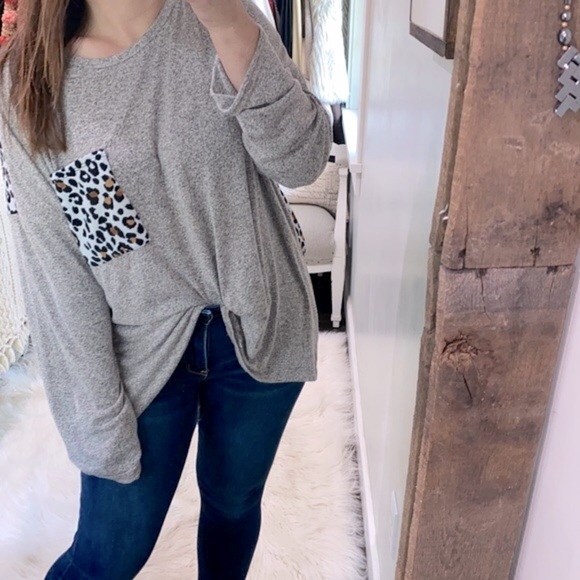 Haptics cozy leopard print sweater size 2XL - Picture 1 of 5